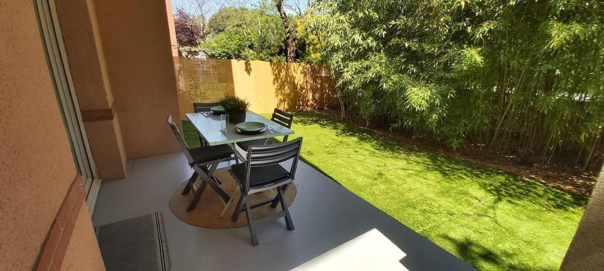 툴루즈 Les Capitouls - Avec Entree Autonome, Clim Neuve, Jardin, Parking Prive & Sa Piscine ! - 아파트 외부 사진